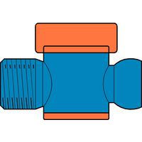 robinets standard 1/2'' NPT mâle