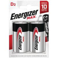 Max D-batterier – förpackning med 2 st – Energizer