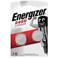 Knappbatteri – CR2450 – 3 V – förpackning med 2 st – Energizer