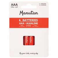 Alkaliskt batteri AAA/LR03 - 4-pack - Manutan Expert