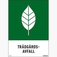 Dekal Trädgårdsavfall 210 x 297 mm