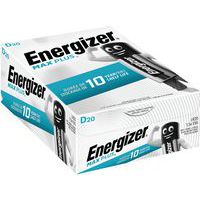 Max Plus D alkaliskt batteri – förpackning med 20 st – Energizer