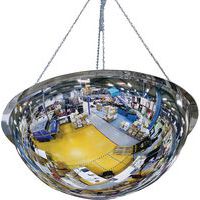 Spegel kupol Plexi+ - synfält 360° - magnetfäste - Kaptorama