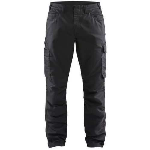 Servicebyxa Denimstretch Svart/Svart - Blåkläder