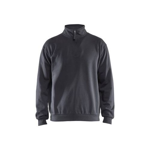 Sweatshirt Half-zip Mörk marinblå - Blåkläder