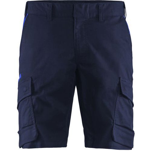 Industrishorts stretch Mellangrå/Svart - Blåkläder