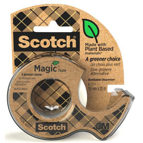 Scotch Magic™ tejp med återvunnen dispenser – Scotch