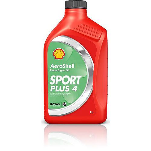 Flygplansolja AeroShell Oil Sport Plus 4, 12 x 1L