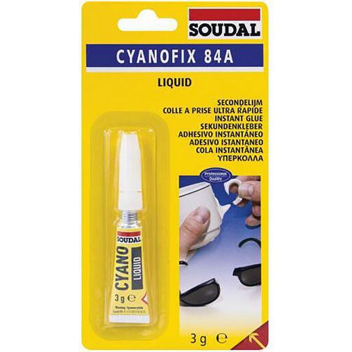 Cyanoakrylat flytande lim Cyanofix 3g – Soudal