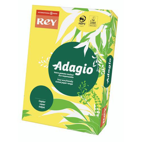 Adagio 500-arks förpackning – färgad – 80 gsm