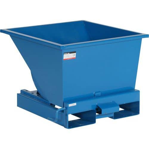 Tippcontainer Öppen, Blå, 150-3000 L