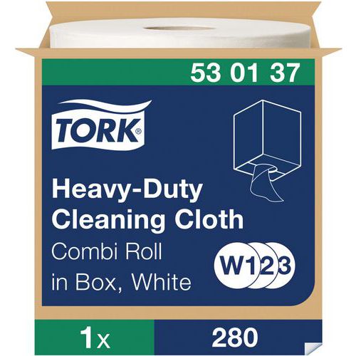 Nonwoven-duk, kraftig, 280 ark - Tork