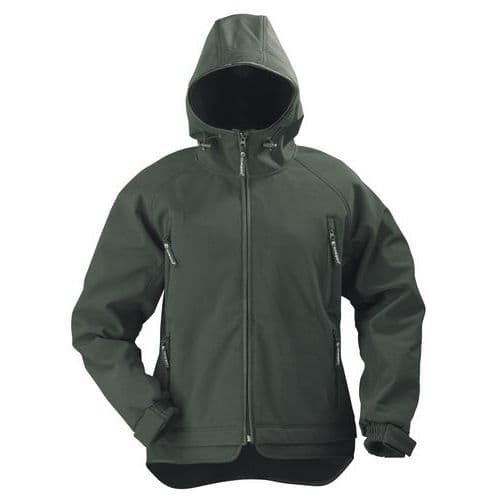 Jacka Softshell dam svart