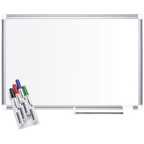 Whiteboard Maya New Generation med 4-pack pennor - Bi-Office