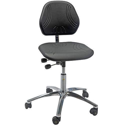 Arbetsstol ESD, Polyuretan - Global Professional Seating