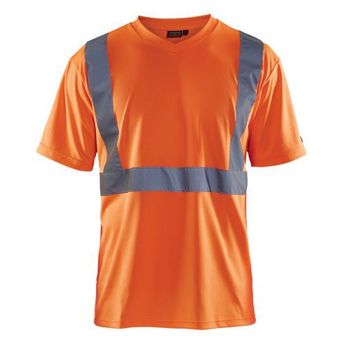 Varsel-T-shirt Varselorange - Blåkläder