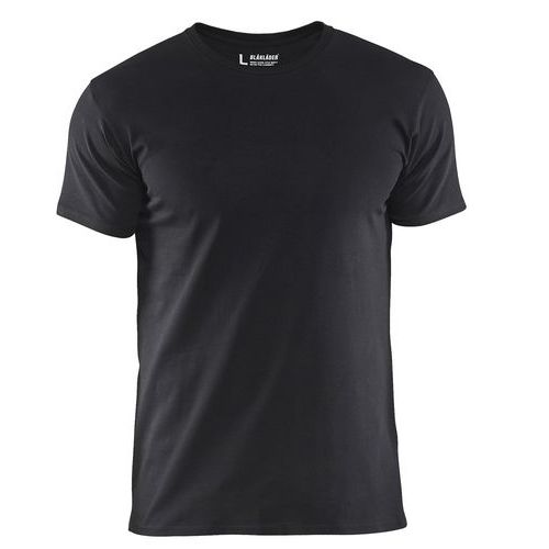 T-shirt slim fit Svart - Blåkläder