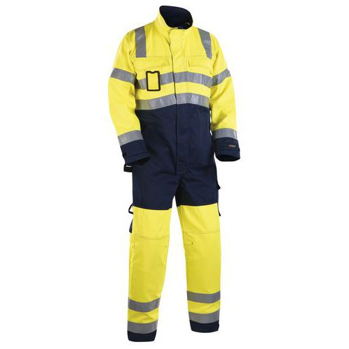 Varseloverall Varselgul/Marinblå - Blåkläder