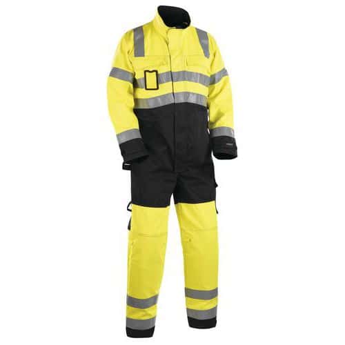 Varseloverall Varselgul/Svart - Blåkläder