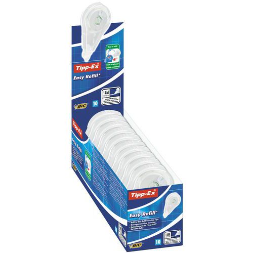 Refill korrigeringsroller Easy Refill sats om 10 - Tipp-Ex