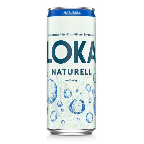 Loka Naturell 20x33cl burk Sleek