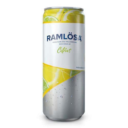 Ramlösa Citron 20x33cl burk Sleek