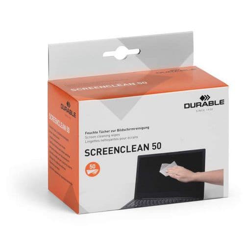 Våtdukar Screenclean® 50-pack