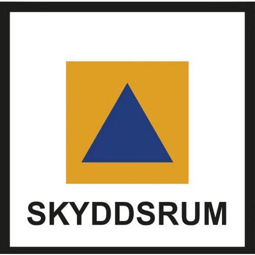 Skylt Skyddsrum