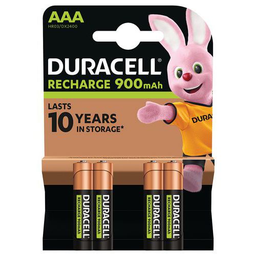 Ultra 850 mAh AAA LR3 uppladdningsbart batteri – förpackning med 4 st – Duracell