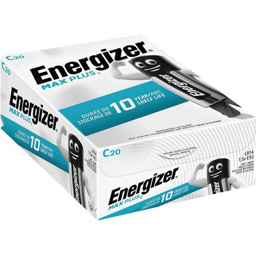 Max Plus C alkaliskt batteri – förpackning med 20 st – Energizer