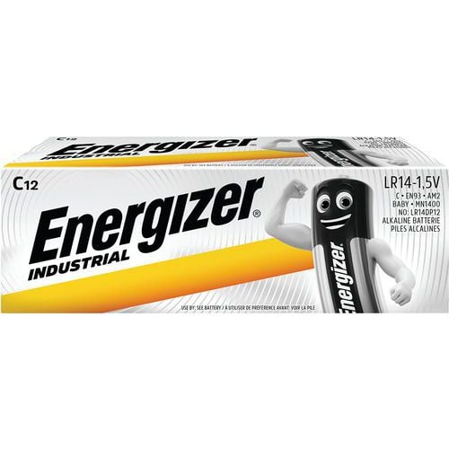 Industriellt C/LR14 alkaliskt batteri – förpackning med 12 st – Energizer