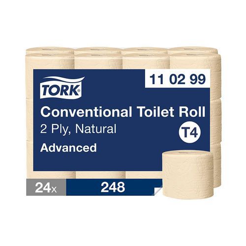 Toalettpapper T4 Advanced, 2-lags - Tork