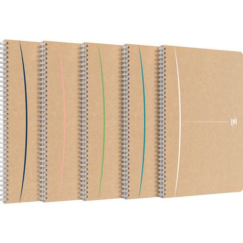 Oxford Touareg anteckningsbok 210x297 180 sidor 90 g återvunnet blandat – Oxford