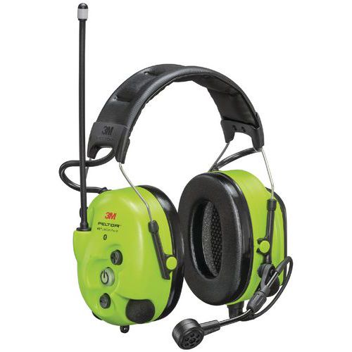 Headset hjässbygel Peltor WS LiteCom III Hi-Viz 446 MHz