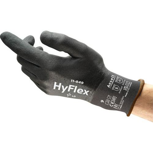 Arbetshandskar ergonomiska HyFlex® 11-849