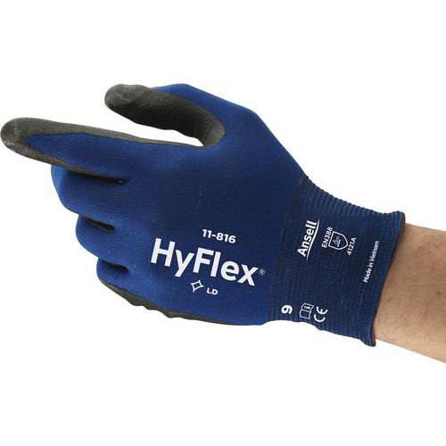 Arbetshandskar ergonomiska HyFlex®11-816 - Ansell