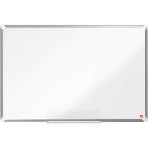 Whiteboard Premium Plus magnetisk stålyta - Nobo