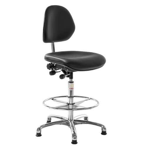 Arbetsstol Aktiv ESD, hög/låg - Global Professional Seating