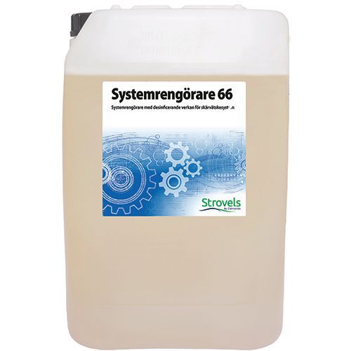 Rengöringsmedel Systemrengörare 66 25 L - Strovels