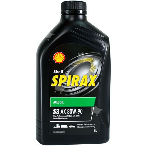 Transmissionsolja Shell Spirax S3 AX 80W-90