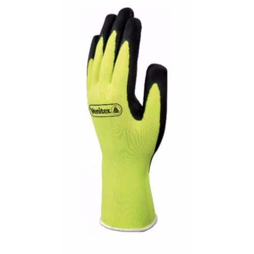 Handske APOLLON Latex belagd Hi-Viz