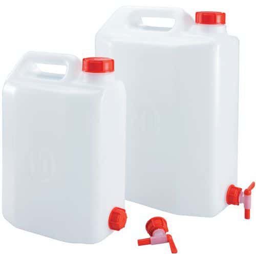 Plastdunk tappkran 10-20 L, 5-pack