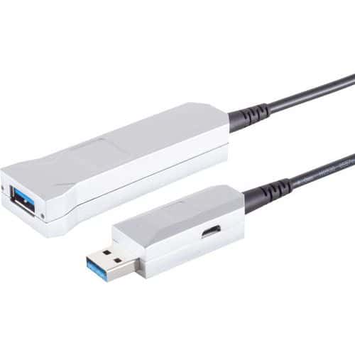 Optisk USB-A-förlängningskabel USB 3.0 5Gbps - Legamaster